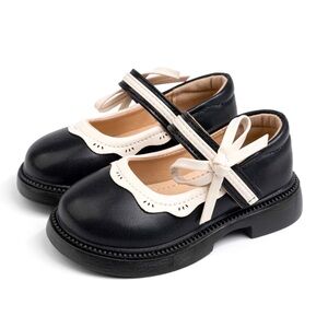 Mary Jane Shoes w/Bow and Scalloped Trim✨